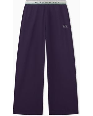 EA7 Regular Fit Trousers Natural Ventus 7 - Blue