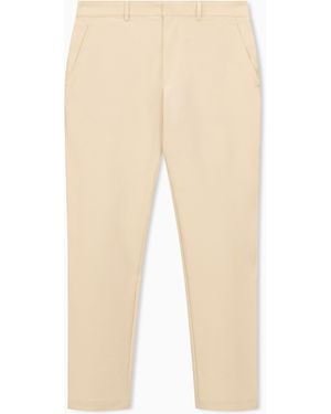 EA7 Slim-Fit Trousers Golf Pro - Natural