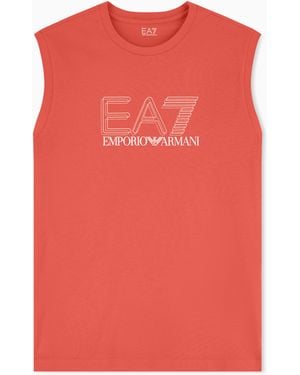 EA7 Visibility Tank Top - Red