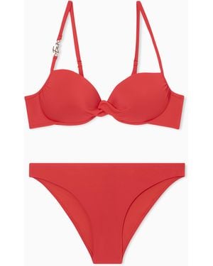 EA7 Push-Up Bikini - Red
