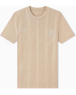 EA7 Soccer T-Shirt - Natural