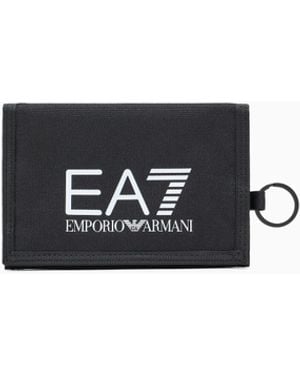 EA7 Zip-Around Wallet - White