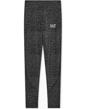 EA7 Leggings Aus Vigor7-Funktionsstoff - Grau
