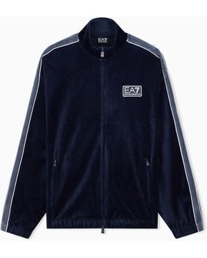 EA7 Full-Zip Sweatshirt Tennis Club - Blue