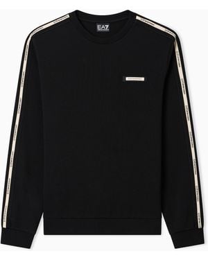 EA7 Felpa Logo Series - Nero