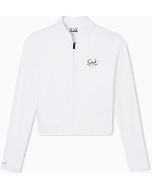 EA7 Felpa Tennis Pro - Bianco