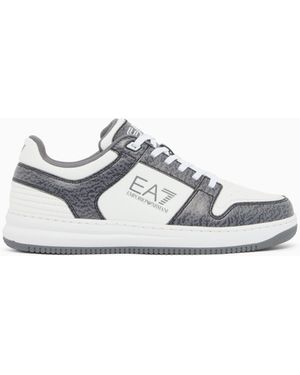 EA7 Slasher Trainers - White