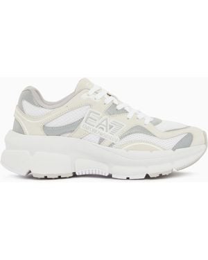 EA7 Crave Trainers - White