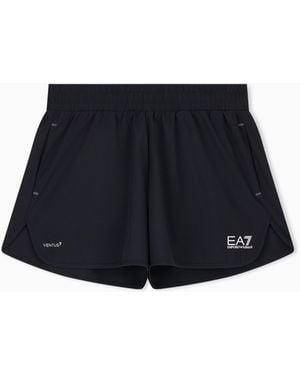 EA7 Slim-Fit Shorts Tennis Pro With Ventus7 Technology - Blue