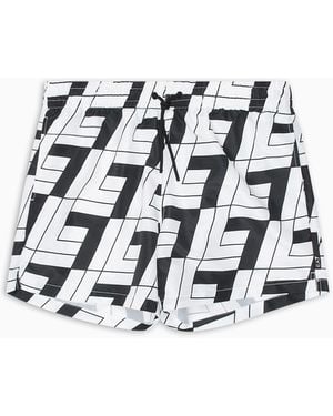 EA7 Beachwear Boxers - White