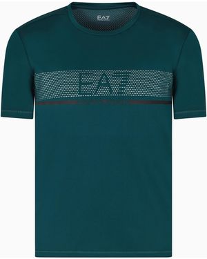 EA7 Dynamic Athlete Crew-Neck T-Shirt - Green