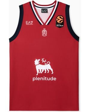 EA7 Olimpia Milano Championship 25/26 Replica Jersey - Red