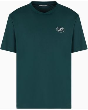 EA7 T-Shirt Girocollo Tennis Club - Verde