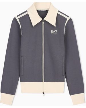 EA7 Sweatshirt Golf Pro Regular Fit - Blue