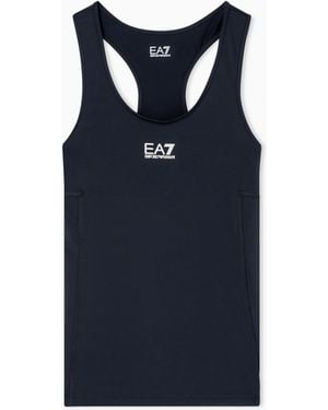 EA7 Sporty Tank Top - Blue