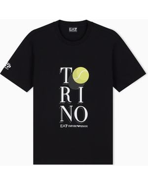 EA7 T-Shirt Girocollo - Nero
