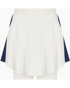 EA7 Tennis Pro Mini Skirt - White