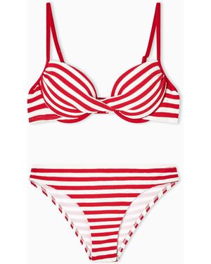 EA7 Push-Up Bikini - Red