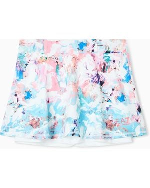 EA7 Tennis Pro Mini Skirt - Blue