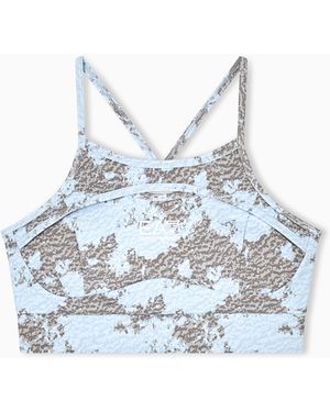 EA7 Dynamic Athlete Sport-Bh Aus Ventus7-Funktionsgewebe - Blau