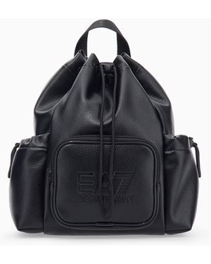EA7 Zaino Con Logo - Nero