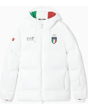 EA7 Ski Down Jacket - White