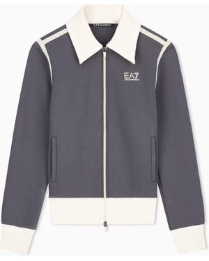 EA7 Sweatshirt Golf Pro Regular Fit - Blue