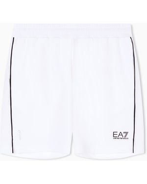 EA7 Tennis Pro Shorts - White
