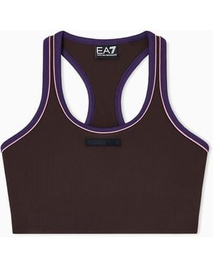 EA7 Dynamic Athlete Sports Bra - Purple