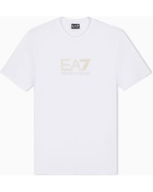 EA7 T-Shirt Premium Label - Bianco