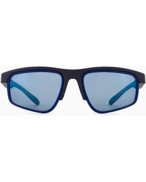 EA7 Sonnenbrille Vyron - Blau