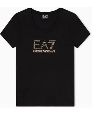 EA7 Stretch T-Shirt - Black