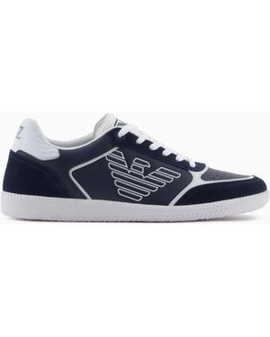 EA7 High-Top Sneaker - Blue