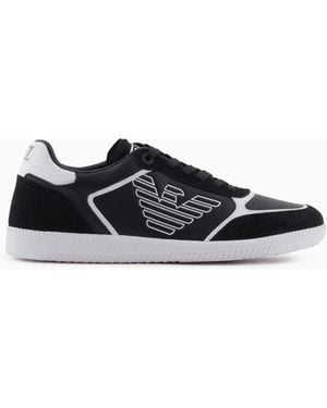 EA7 High-Top Sneaker - White