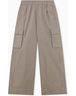 EA7 Cargo Trousers Contemporary Sport With A Regular Fit - Grey