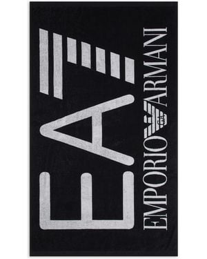 EA7 Beach Towel - Black
