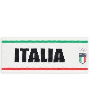 EA7 Wool-Blend Headband - White