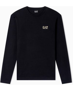 EA7 Crew Neck T-Shirt Core Identity - Black