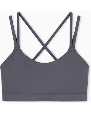 EA7 Fullness Sport-Bh Vigor7 - Grau