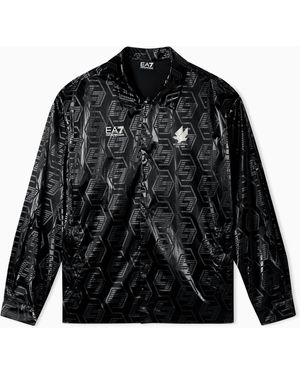 EA7 Soccer Shirt Jacket - Black