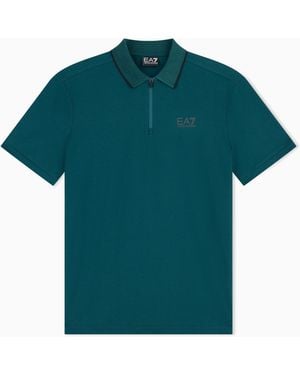 EA7 Regular Fit Polo Shirt Natural Ventus 7 - Green