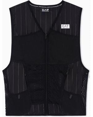 EA7 Dynamic Athlete Packable Gilet - Black