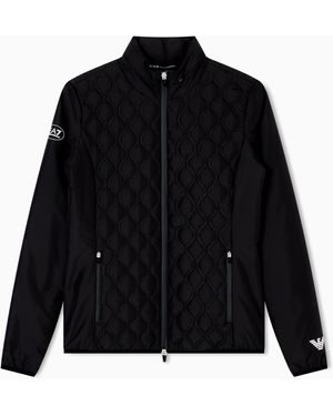 EA7 Golf Pro Jacke Aus Ventus7-Funktionsgewebe - Schwarz
