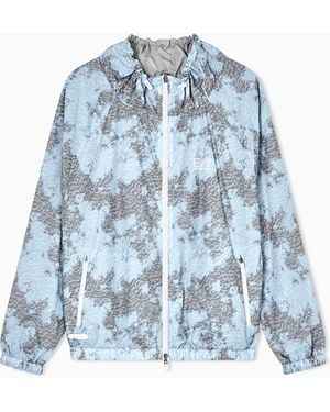 EA7 Dynamic Athlete Reversible Jacket - Blue