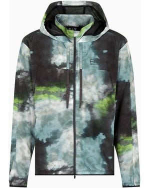 EA7 Giacca Con Cappuccio Dynamic Athlete - Verde