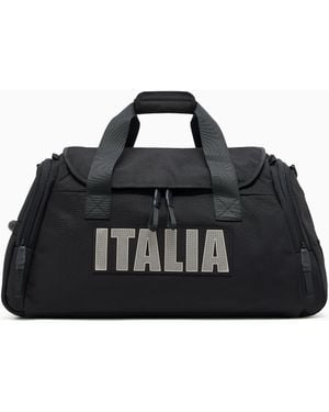 EA7 Sporttasche Aus Funktionsgewebe - Schwarz