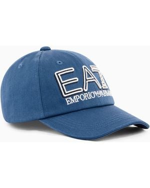 EA7 Cappello Da Baseball Visibility - Blu