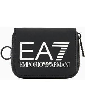 EA7 Portafoglio Con Maxi Logo - Nero