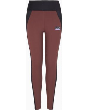 EA7 Dynamic Athlete Leggings - Purple