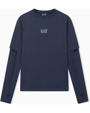 EA7 Maglia Ventus Running - Blu